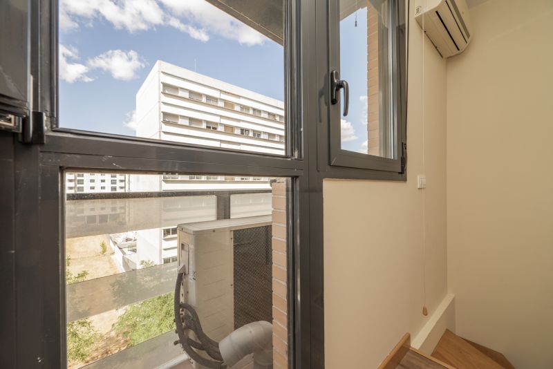 Bedroom with Casement Windows